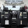 Organizzatore per auto Organizzatore per schienale automatico Borsa per appendere Scatola di immagazzinaggio multifunzione Organizzatore per seggiolino auto Borsa per interni Accessorio Voiture Q231109