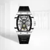 Movement Watch RM Square Shape Style Aesop Brand Super Hollow Out Skeleton Automatic Luminous Flying Tourbillon