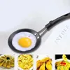 Pans Mini Nonstick Frying Pan Flat Bottom Pancake Omelette Egg With Anti-scalding Handle Kitchen Cookware