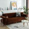 Curtain Velvet Fabric Sofa Covers For Living Room Stretch Soft Cover High Quality 1/2/3/4 Seats Modern Armchair Home