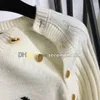 Sexy Hollow Shoulder Knitwear Women Letters Jacquard Knitwears Crew Neck Knits Top Winter Bottoming Shirt