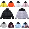 Nieuw aangekomen mode-donsjack voor heren en dames noord Winter The Nort Pufferjassen Parka's met letterborduurwerk Outdoorjassen gezicht streetwear warme kleding