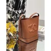 Bolso cubo bolso mensajero diseñador Celiines Lona cuero dividido La piel de vaca tiene una hermosa capacidad Nuevo bolso cubo Triumphal Arch Bolso de mujer de cuero genuino Lar BT06