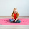 Cute Children Yoga Mat Non-Slip Kids Fitness Mat Fitness Gym Mats Sports Cushion Gymnastic Pilates Pads