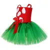 Sukienki dla dziewczynki Lilo tutu sukienka dla dziewczynki Bożego Narodzenia na Halloween kostium dla dzieci Hawajskie sukienki na dziewczyny imprezowe stroje księżniczki z girlandą 231109