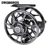 Proberos 3 1Fly Fishing Wheel 5 7 7 9 9 10 WT rulle CNC Machine Cut Large Arbor Die Casting Aluminium 2206151531901