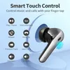 Słuchawki Bluetooth True Wireless Earbuds 60H odtwarzanie LED Wyświetlacz zasilania z bezprzewodową obudową ładowania IPX5 Wodoodporne w słuchawce 5DHJ3