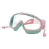 1-3 stuks UV-bestendig en waterdicht met oordopjes kinderen anti-condens badpak verstelbare duikzwembril P230601