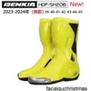 Motorcykelcykelstövlar Autentiska Benkia Footwear Benkia Motorcykel ridstövlar Rally Cross Country Racing Shoes Warm and Anti Drop Riding Shoes For Men and W HBAC