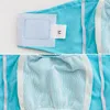 Vêtements pour chiens pantalons physiologiques lavables réutilisables sous-vêtements sanitaires menstruels sécurité ventre bande en coton couche pour Teddy