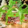 Decorações de Natal 10pcs Sacos de presente de festival perfeitos para festas de aniversário e decoração de feriados Ideal para doces, biscoitos, chocolate