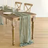 Bordslöpare 6 Packostduk Goz Table Runner Country Wedding Table Decoration 90 * 300 cm Bohemian Wedding Reception Christmas Table Runner 230408