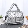 Sacs de soirée Hiver Grand Sac en duvet Espace Coton Sacs à main de luxe Femmes Designer Dames Messenger Sac Mujer Bolsos Sac A Main Femme 231108