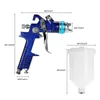 Freeshipping 14mm munstycke 600cc Professional Gravity Feed HVLP Paint Spray Gun Airbrush Car Finish Finish Målning Spraying BFNC