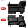 Organisateur de voiture Console centrale de voiture organisateur accoudoir boîte de rangement plateau conteneur support de palette pièces pour Toyota Land Cruiser LC70 71 76 79 série Q231109