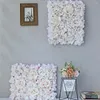 Fiori decorativi 30 40 cm Fiore artificiale Sfondo muro Decor Rose Wedding Home Decoration Row Ortensia