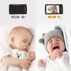 SM935E Baby Monitor with 3.5 Inch Color LCD Screen Video Two-way Intercom Baby Monitor Support Remote Camera Pan Zoom Camera