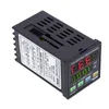 Freeshipping LED PID Digital temperaturkontroll Termometer Uppvärmning Kylkontroll Termoelement Termostat SSR 2 Alarm Relä TC/RT BXJS