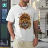 Herrpolos tlaloc Theaztec Rain God T-shirt Anpassad T Skjortor Designa din egen svarta roliga skjorta vintage Plain Men