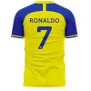 23 24 Al Nassr FCサッカージャージ2023 2024ホームイエローアウェイCR7 Gonzalo Martinez Talisca Ghislain Konan Vincent Aboubakar Men Football Shirt Al-Nassr FC