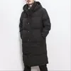Men's Down M-5xl Winter Chinese Style Coats Cotton Padded Long-sleeved Jacket Slim Warm Large Size Hooded Parkas