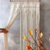 Tapisseries macrame gardiner vägg hängande vävd tapestry dörr hängande rum avdelare gardiner bröllop gardin boho vägg bakgrundsdekor 231109