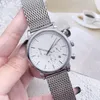 Arman Wrist zegarki dla mężczyzn 2023 Zegarki męskie Wszystkie tarcze Work Watch Watch Wysokiej jakości najlepsza luksusowa marka Chronograph Clock Mash Pasek Montre de Luxe Type One