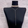 Zincirler 2023 Moda Satıyor Uzun püskül yakalı çok sıralı kolye kadın boyun takıları kısa klavikula zinciri aksesuarları