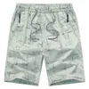 Männer Shorts Sommer Casual Capris Männlich Dünne Reine Baumwolle Lose Strand Viertel Hosen Übergroßen Outdoor Gerade Bein Sport