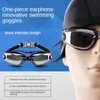 Lunettes Adulte Anti-buée et Étanche Lunettes De Natation Haute Définition pour Hommes Femmes Réglable Silicone Piscine Lunettes De Natation P230408