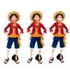 Anime 27cm One Piece Figura Macaco Figuras de ação Modelo Brinquedos colecionáveis para presente infantil