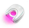 Suszarki paznokci masilver bezprzewodowy ładowanie bezprzewodowe 48 W czerwone światło LED UV profesjonalny manicure lampa elektryczna PRUD225131857
