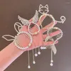 Hair Accessories Children's Meatball Clasp Clip Girl's Ponytail Hairpins Tray Artifact Temperament Headdress