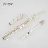 Taiwan JFL-1000RBE 16 trous fermés C clé flûte Cupronickel argent flauta transversal instrumentos musicaux Case