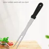 Tools Steel BBQ Fork Plastic Handle U-shaped Mutton Anti-scalding Barbecue Skewers Dog Outdoor Camping Grilling