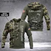 Men's Hoodies Sweatshirts 3D printed American flag camouflage series long sleeved men's pullover hoodie T231109