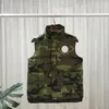 Gilet d'hiver veste de créateur hommes gilets en duvet femmes manteau gilet manteau badge brodé garder au chaud vêtements de dessus lettre de qualité supérieure col montant manteaux sans manches