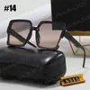 Occhiali da sole full frame con lettere di moda 2 stili per uomo Donna Occhiali da sole estivi con confezione regalo