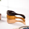 Cucchiai Cucchiaio da portata in legno Mestolo Grande Utensile da cucina per zuppa in legno naturale Stoviglie fatte a mano per accessori da cucina Congee