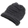 BeanieSkull Caps Winter Gebreide Mutsen Hoed voor Dames Baggy Slouchy Effen Wollen Muts Mode Outdoor Warme Bonnet Hoods Vrouwelijke Sneeuw Ski Warmer Gorra 231109