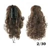 Perucas sintéticas soowee curto profundo encaracolado garra rabos de cavalo cabelo sintético pouco cauda clipe em pedaço de cabelo para mulher 231108