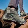Boots HUMTTO Hiking Shoes Men Winter Outdoor Sports Climbing Shoes hunting shoes Warm women Trekking Sneakers ankle boots Tactical 231108