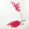 装飾的な花シミュレーションBougainvillea 82cmの長さ偽の花の結婚式の家の装飾人工配置プロップPO装飾用品