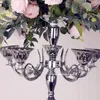 Party Decoration 10pcs) 120 cm hög) Partihandel Elegant vägledningsgolv Standing Wedding Candelabra Flower Vase Weding TB3065