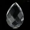 Chandelier Crystal 2023 1pc Grid Clear Glass Lamp Prisms Parts Hanging Drops Pendants 38mm