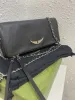디자이너 Zadig Voltaire 숄더 가방 여성 체육관 크로스 바디 핸드백 클러치 저녁 남성 패션 진짜 가죽 토트 포크 트 록 스윙 당신의 날개 가방
