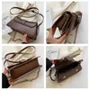 Evening Bags Women Chain Shoulder Side Bag Small PU Leather Handbag And Wallet Vintage Lady Flap Crossbody Sling