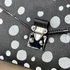 Bolsa mensageiro designer 10a, bolsa crossbody de qualidade espelhada, bolsa de ombro feminina, bolsa de couro genuíno com caixa l018