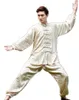 Survêtements pour hommes Shanghai Story Chinois Kungfu Set Tai Chi Costume Femmes Casual Chemise à manches longues Pantalon Lin Uniforme 6 Style