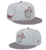 Miami''Heat''ball Caps 2023-24 unisex baseball cap snapback hatt finaler mästare omklädningsrum 9fifty sun hatt broderi vår sommar mössa grossist beanies a2